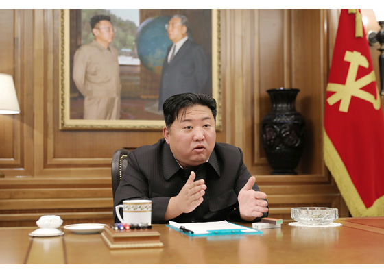 조선로동당 중앙위원회 비서국회의 진행