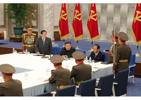 조선로동당 중앙군사위원회 제8기 제3차확대회의 2일회의 진행