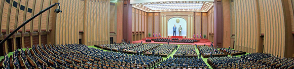 조선민주주의인민공화국 최고인민회의 제14기 제10차회의 진행