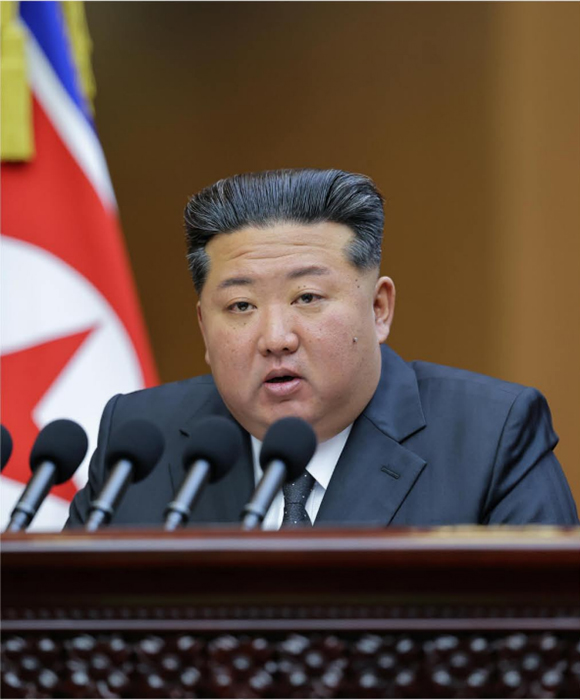 조선민주주의인민공화국 최고인민회의 제14기 제13차회의에서 한 김정은동지의 연설